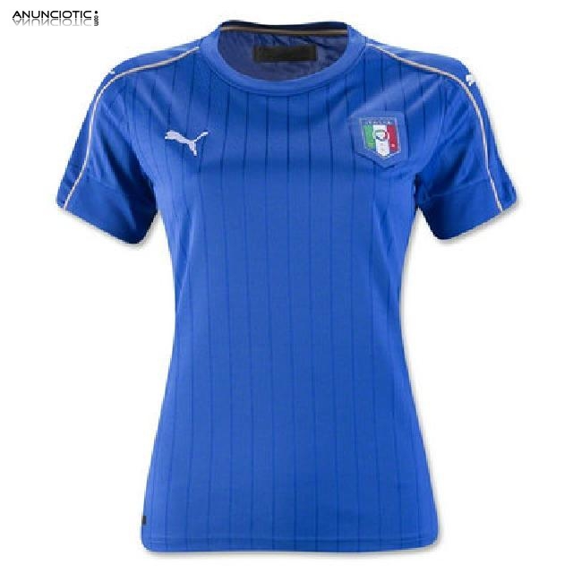 Camiseta de Italia Primera 2016 2017