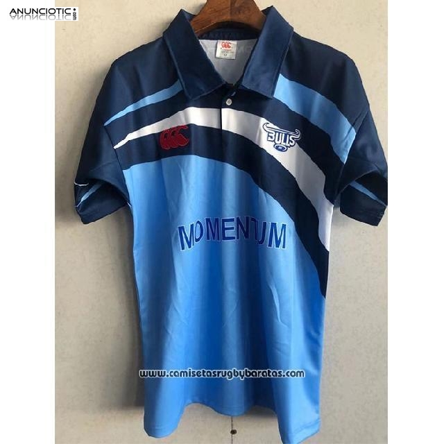 Camiseta Polo Bulls Rugby 2021 Retro