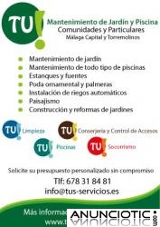 Grupo tu! Jardineria y limpieza de comunidades