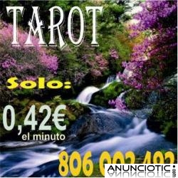 Tarot a solo 0,42 el minuto !