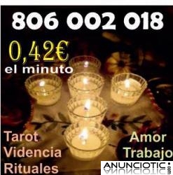 Tarot no falla, 100% efectivo. 0,42 el minuto.