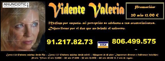 Vidente Valeria,sin engaños, directa18 30 min Tarot 806499575