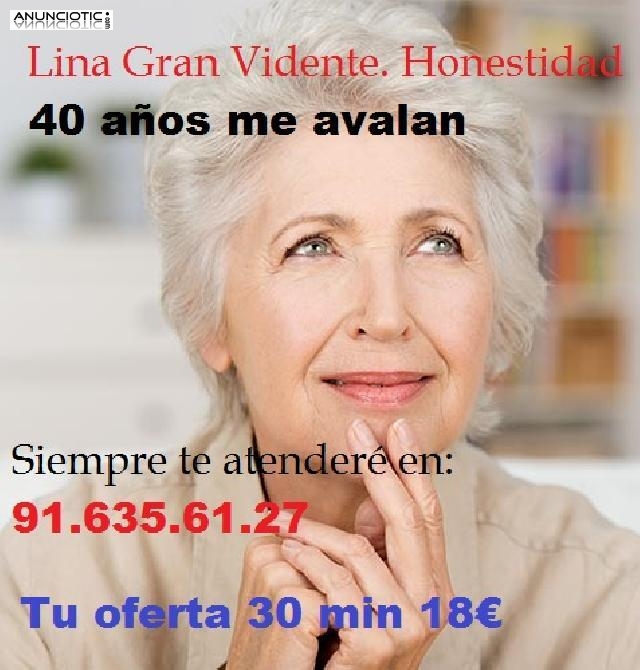 Lina Gran Vidente, Tarot real, aciertos reales. 40 años de videncia