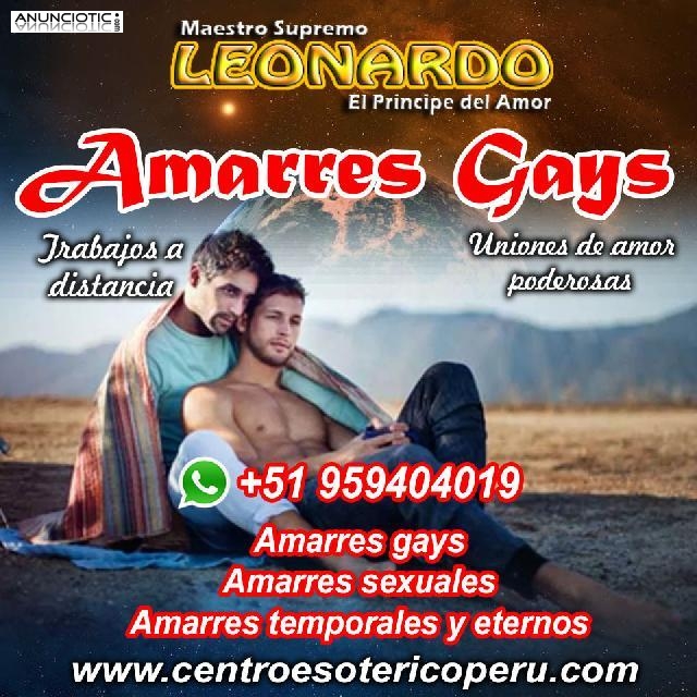 SOLICITA TU AMARRE GAY HOY MISMO