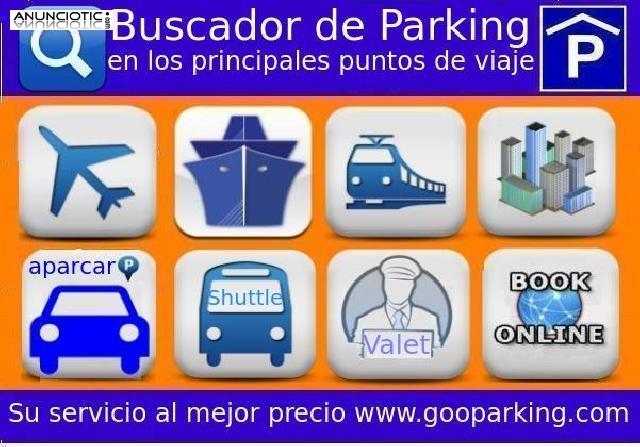 Buscador de parking en los principales puntos de viaje