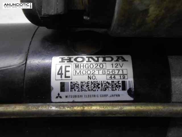 Motor arranque 3203641 m002t85671 honda