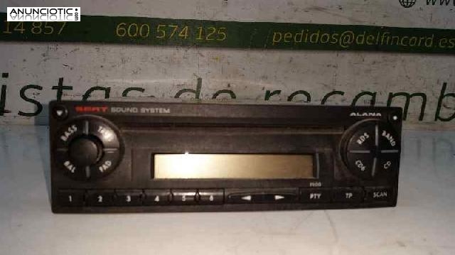 Sistema audio / radio cd 3541083 seat