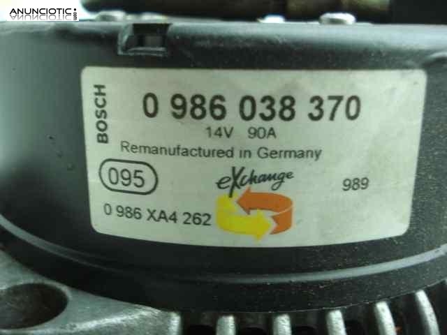 Alternador 2857939 0986038370 volkswagen