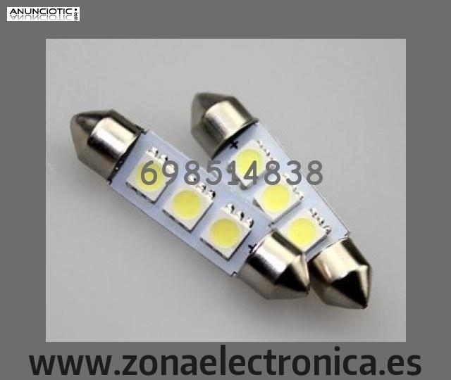 2 led para matricula