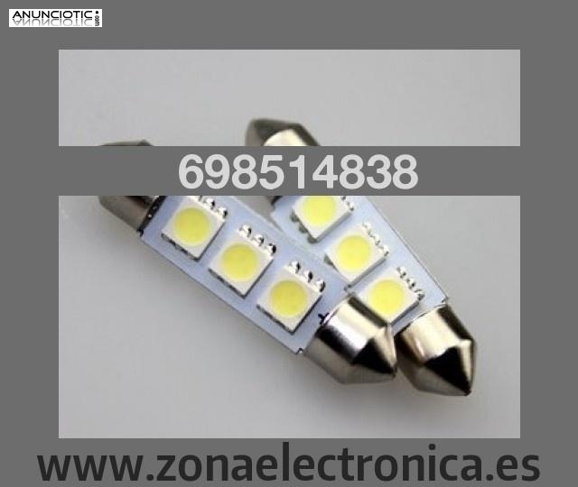 Luces para matricula o interior led