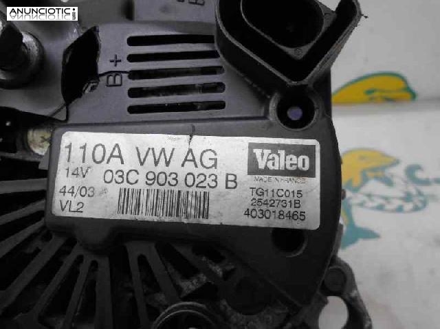 Alternador 2850508 2542731b volkswagen