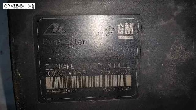 Abs 3851124 10020604084 opel astra j