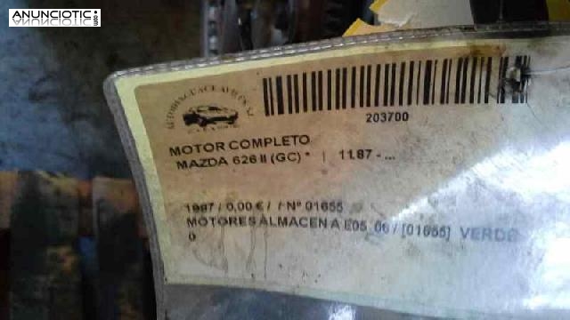 Motor 203700 mazda 626 berlina (gf) 2.0