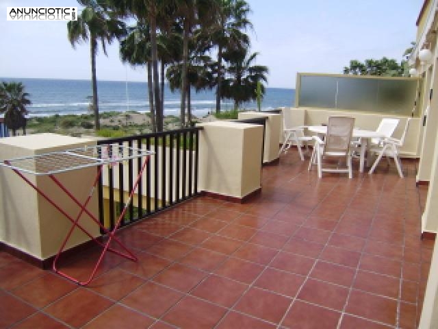 Elviria 1º linea de playa-duplex