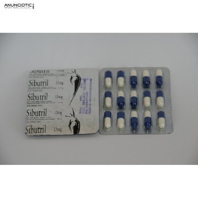 Sibutramine 15mg (Sibutramine Meridia) 30 Cápsulas