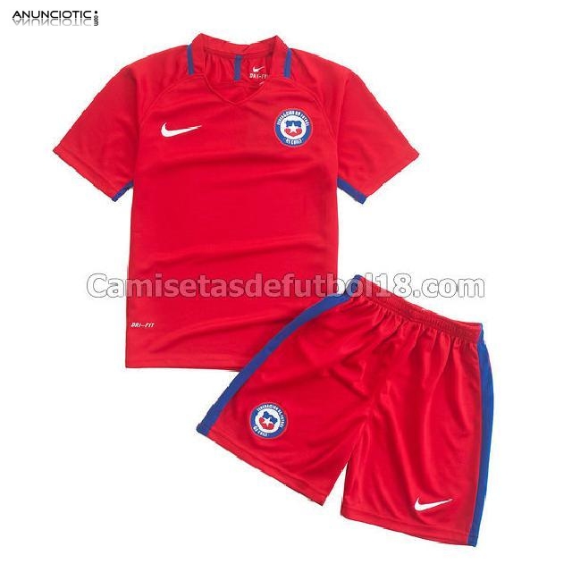 camiseta chile nino 2016-2017