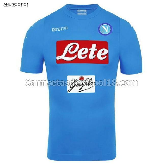 nueva primera equipación ac napoli 2016-2017