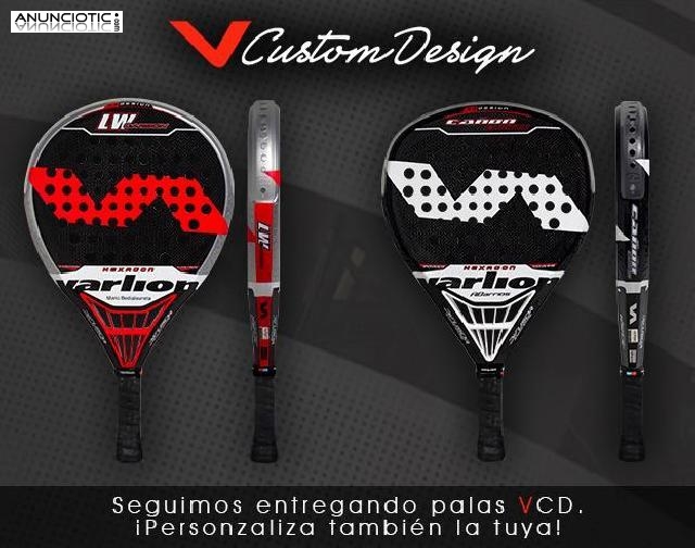 Palas de pádel VCD personalizadas