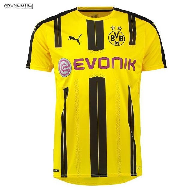 nueva equipación borussia dortmund 2016-2017