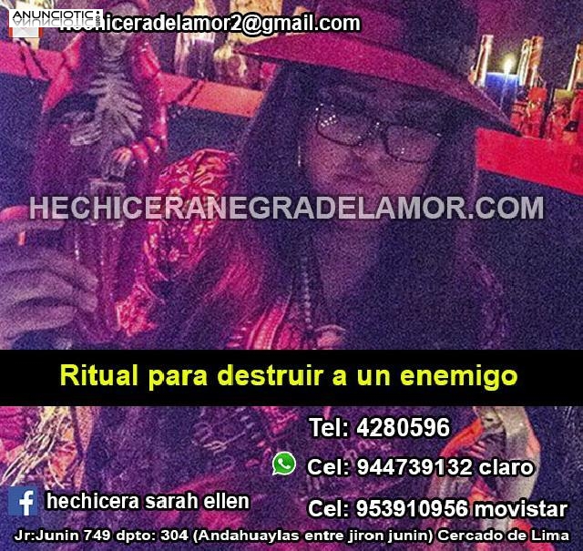 Alejamiento de parejas con la hechicera negra del amor 