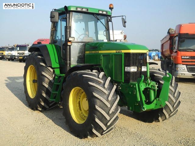 Tractor john deere 7810