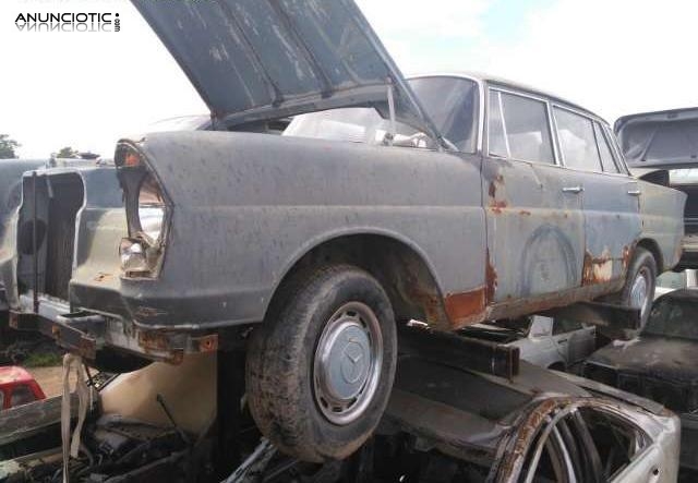 Despiece mercedes colas w111