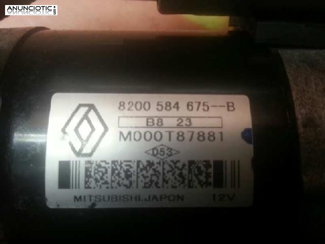 Motor arranque renault megane 8200584675b