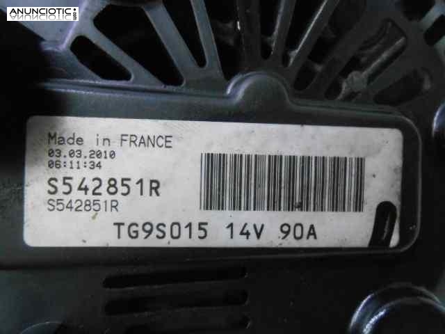 Alternador 3236092 s542851r opel combo