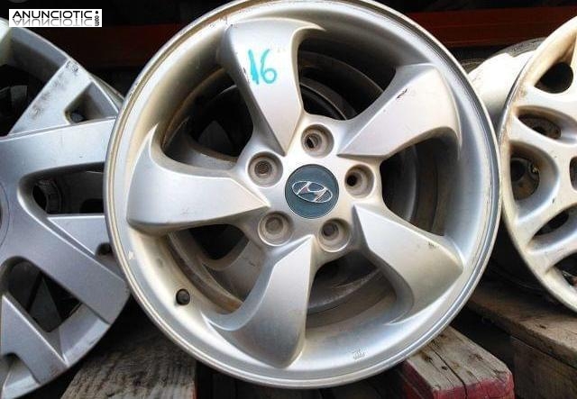 Llantas aleacion 16 pulg. hyundai