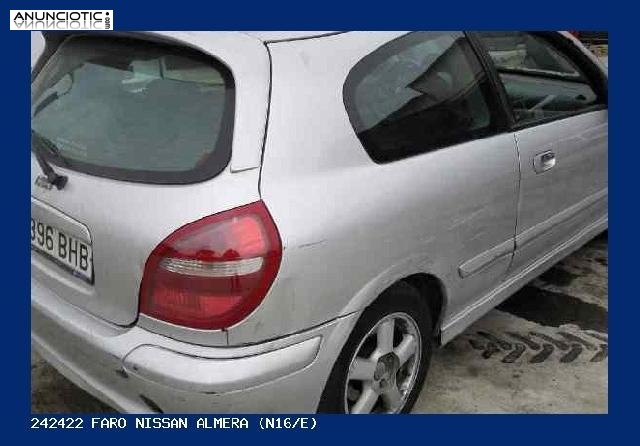 242422 faro nissan almera (n16/e)