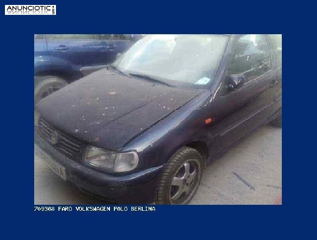 709368 faro volkswagen polo berlina