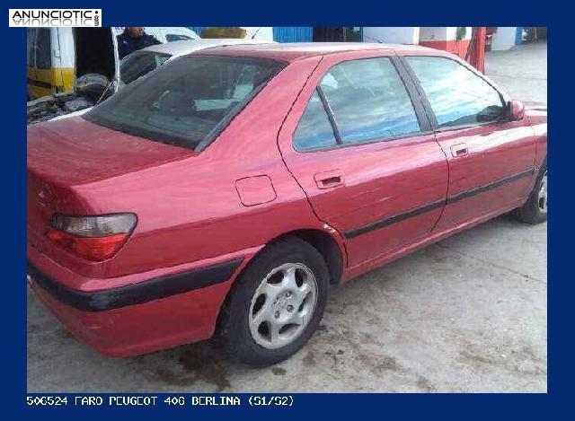 506524 faro peugeot 406 berlina (s1/s2)