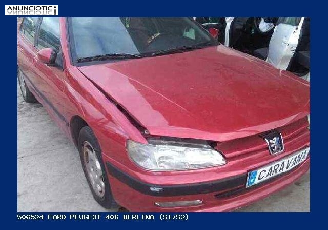 506524 faro peugeot 406 berlina (s1/s2)