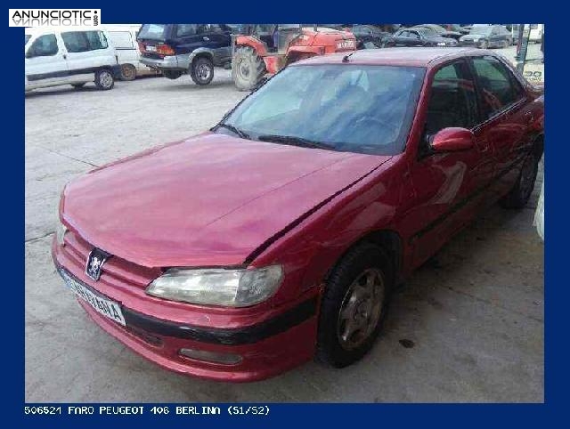 506524 faro peugeot 406 berlina (s1/s2)