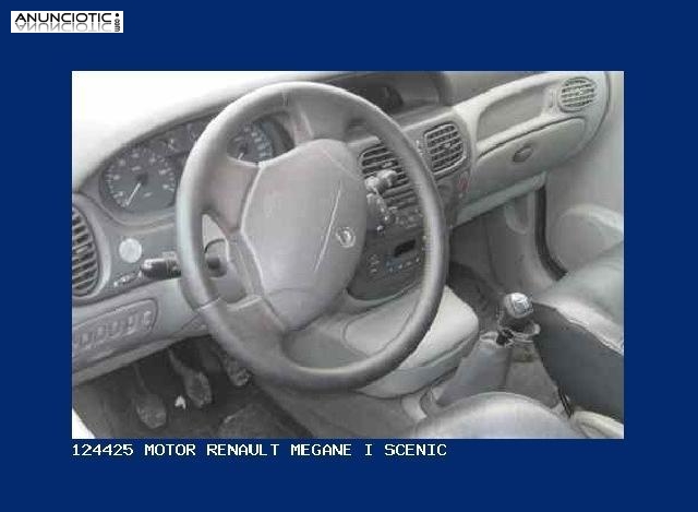 124425 motor renault megane i scenic