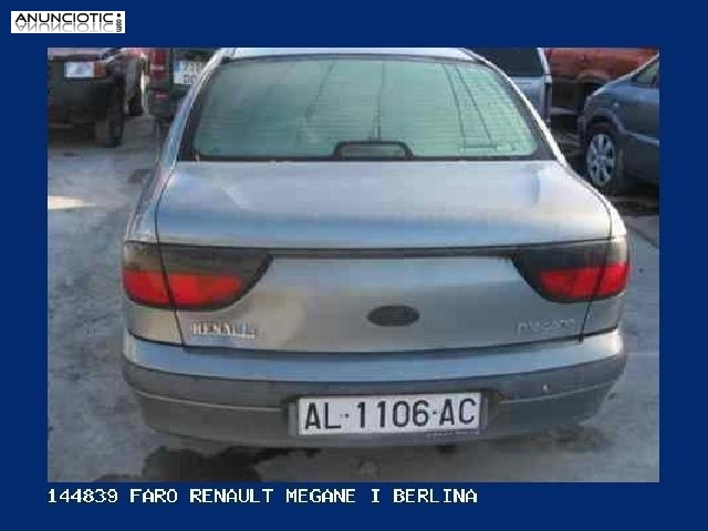 144839 faro renault megane i berlina