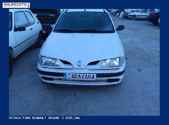 563904 faro renault megane i berlina