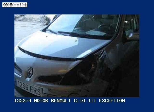 133274 motor renault clio iii exception