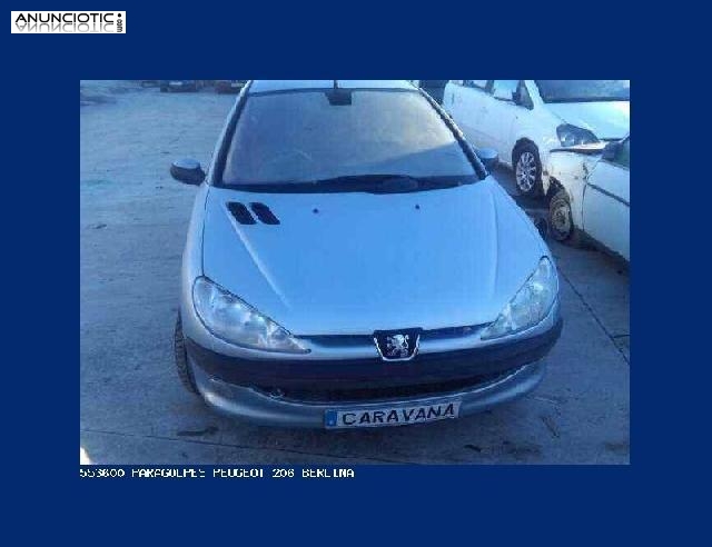 553600 paragolpes peugeot 206 berlina