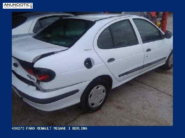 480279 faro renault megane i berlina