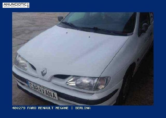 480279 faro renault megane i berlina