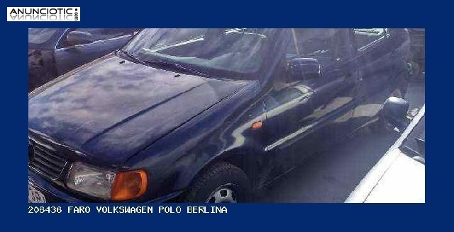 206436 faro volkswagen polo berlina