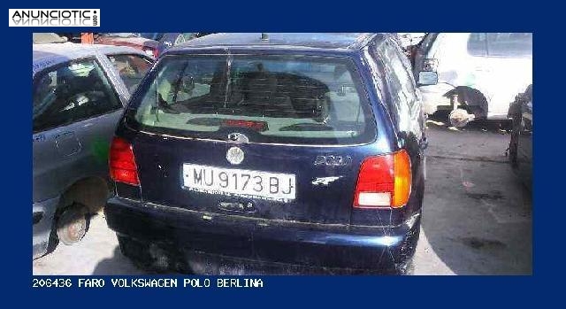 206436 faro volkswagen polo berlina