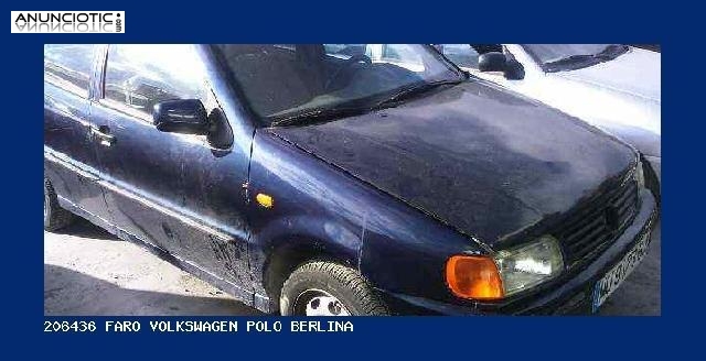 206436 faro volkswagen polo berlina