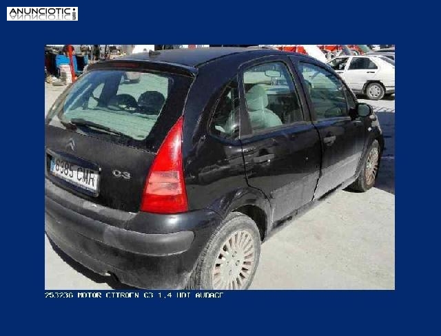 253236 motor citroen c3 1.4 hdi audace