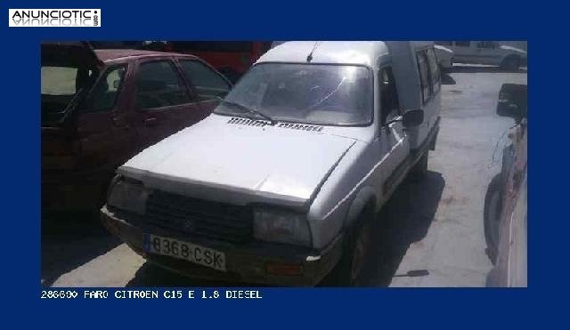 286690 faro citroen c15 e 1.8 diesel