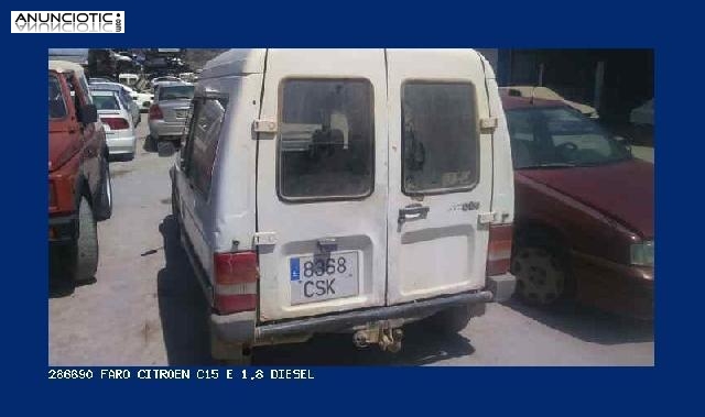 286690 faro citroen c15 e 1.8 diesel