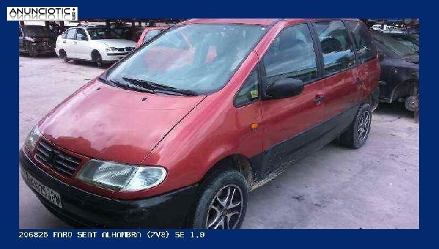 206825 faro seat alhambra (7v8) se 1.9