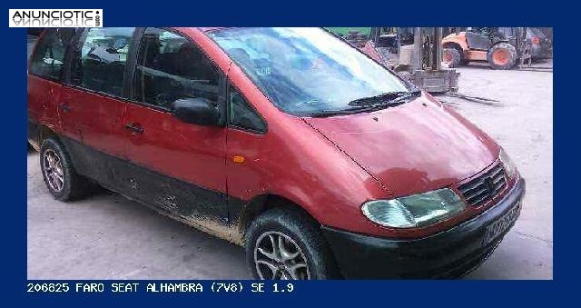 206825 faro seat alhambra (7v8) se 1.9