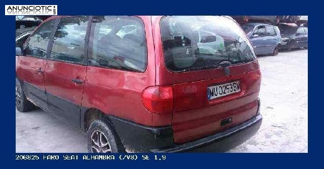 206825 faro seat alhambra (7v8) se 1.9